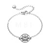 304 Stainless Steel Star Link Bracelets WGF13C4-01-2