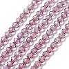 Transparent Glass Beads Strands GLAA-A014-03K-1