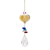 Hollow Alloy Hanging Ornaments HJEW-Q012-07F-1