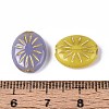 Opaque Glass Beads LAMP-T021-42M-3