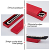 15Pcs Rhombus Textured Cardboard Jewelry Necklace Boxes CBOX-DC0001-01B-4