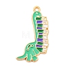 Alloy Enamel Pendants ENAM-K070-06B-G-1