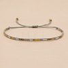 Bohemian Braided Adjustable Glass Seed Beaded Bracelets LS-EX8332-5-1