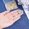 1000Pcs 2 Colors 304 Stainless Steel Jump Rings STAS-PH0007-65A-3