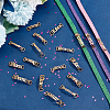 14pcs 7 style Constellations Theme 201 Stainless Steel Shoe Lace Decorations AJEW-PH0011-22-5