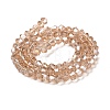 Transparent Electroplate Glass Beads Strands LS-EGLA-A039-T2mm-B12-2