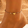 Stainless Steel Link Chain Anklet for Women WG34D3C-06-1