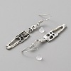 Bohemia Alloy Dangle Earrings for Women EJEW-WH0009-42A-2