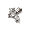 Animal Theme 304 Stainless Steel Pendants STAS-B167-27G-P-2