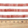 Cherry Quartz Glass Beads Strands G-M420-A09-01-4