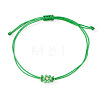Adjustable Glass Seed Bead Link Bracelets DH6590-4-1