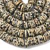 Natural Dalmatian Jasper Beads Strands G-G329-B05-8x1mm-5
