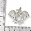 Brass Pendant Cabochon Settings KK-S521-17C-P-3