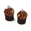 Opaque Resin Imitation Food Pendants RE-CBAF169-07B-1