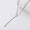 Vintage Resin Rosary Bead Necklaces XV4325-4-1