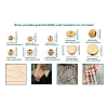  Jewelry 200Pcs 10 Style Brass Beads KK-PJ0001-24-21