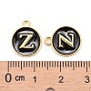 Golden Plated Alloy Charms LS-ENAM-S118-02Z-3