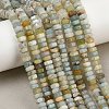 Natural Flower Amazonite Beads Strands LS-G-G317-A30-3X6MM-1