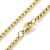 304 Stainless Steel Necklaces NJEW-Q338-03G-4