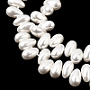 Electroplated Shell Pearl Beads Strands BSHE-B009-A01-5x8mm-3