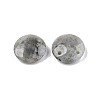 Natural Labradorite Connector Charms G-N326-149A-3