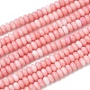 Ombre Effect Dyed Glass Beads Strands GLAA-C043-01G-2