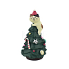 Resin Christmas Theme Miniature Ornaments XMAS-PW0001-090F-1
