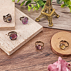 Finger Rings Making Kits DIY-FW0001-12-6