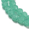 Imitation Jade Glass Beads Stands X-EGLA-A035-J6mm-D10-4