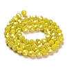 Opaque Glass Beads Stands X-EGLA-A035-P8mm-B04-2
