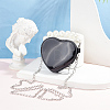 Women's Nylon & PU Leather Mini Heart Bags AJEW-WH0317-94-5