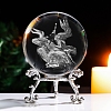 Inner Carving Constellation Glass Crystal Ball Diaplay Decoration PW-WG84004-04-1