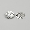Iron Finger Ring Brooch Sieve Findings IFIN-WH0065-62A-P-2