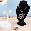 Fashewelry 6Pcs 3 Styles 7 Chakra Natural Mixed Gemstone Chip Bigs Pendants FIND-FW0001-36-8