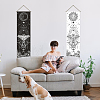 Moon & Sun Pattern Polyester Decorative Wall Tapestrys AJEW-WH0399-021-6