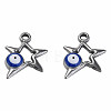 304 Stainless Steel Enamel Pendants STAS-N087-51-03P-2