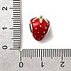 925 Sterling Silver Enamel European Beads STER-Z013-07P-02-3