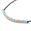 Morse Code Journey Bracelets BJEW-JB08949-02-4