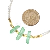 4Pcs 4 Styles ABS Plastic Imitation Pearl Beaded Necklaces NJEW-JN04859-4