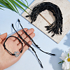 30Pcs Waxed Polyester Cord Bracelets Making AJEW-DC00029-3