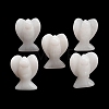 Natural White Jade Gemstone Carved Angle Figurines GG-CBA8396-A16-1