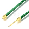 3MM Round Nylon Milan Cord Necklaces Making NJEW-H091-01G-24-3