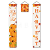 Polyester Hanging Sign for Home Office Front Door Porch Decorations HJEW-WH0023-023-2