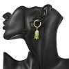 202 Stainless Steel Hoop Earrings EJEW-JE07422-2