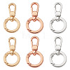 6Pcs 3 Colors Alloy Swivel Clasps FIND-TADJ0001-15-1