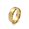 201 Stainless Steel Plain Band Ring for Men Women RJEW-WH0010-06G-MG-1