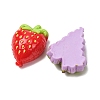 Opaque Resin Cabochons RE-CBAE980-04A-2