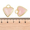 Natural Rose Quartz Faceted Pendants G-Z154-01G-06-3
