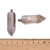 Natural Crystal Core Agate Pendants GG-CBAA0EE-02P-09-2