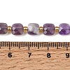 Natural Amethyst Beads Strands GG-CBA96AE-A03-6x6mm-5